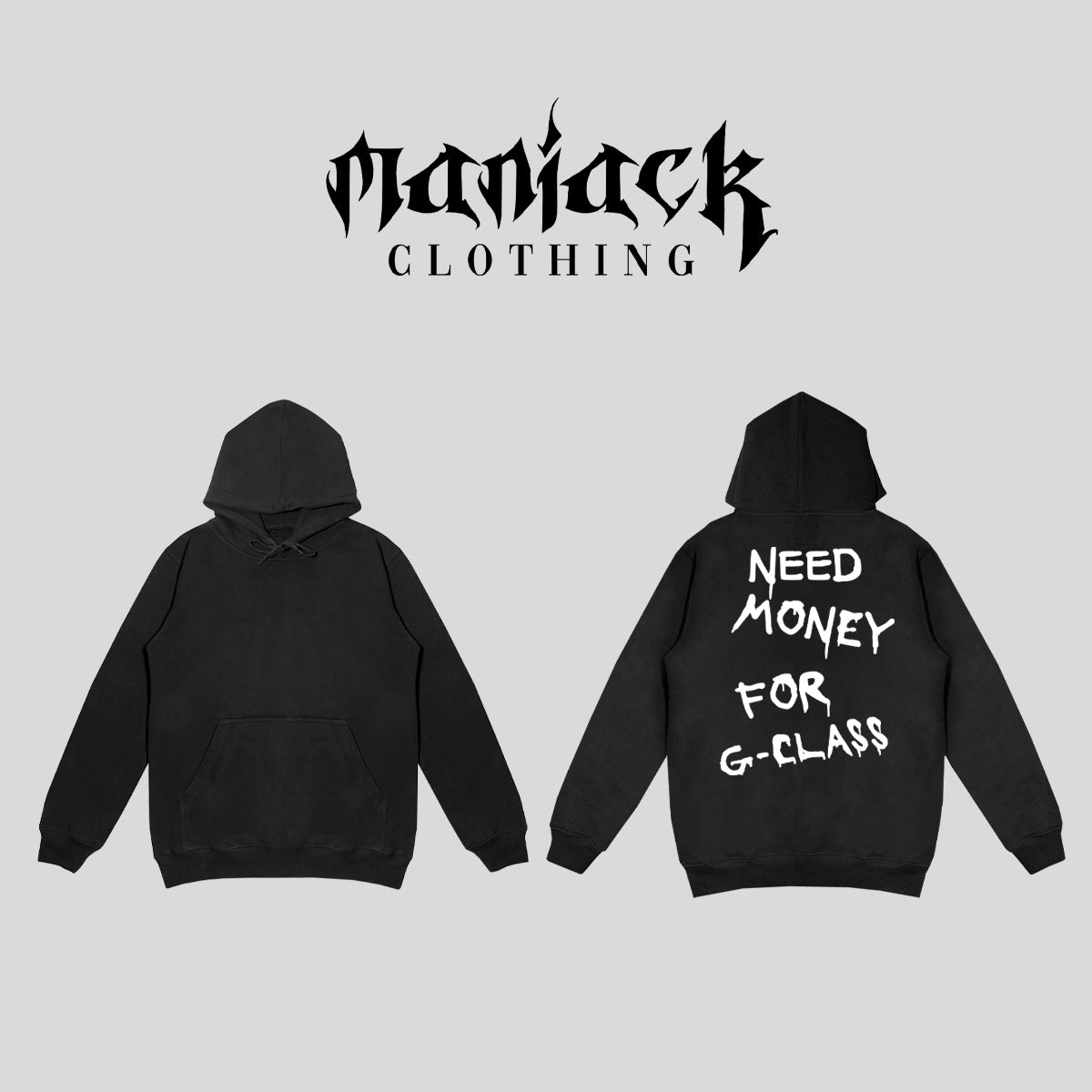 Hoodie "Need Money For G-Class"